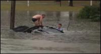 Reporter & Bystander Rescue Man From Sinking Car